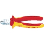 >トラスコ中山 KNIPEX 絶縁1000V電工ニッパー 160mm（ご注文単位1個）【直送品】