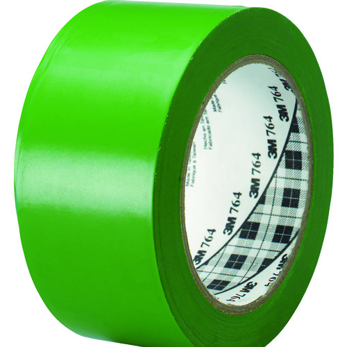 >【直送品】トラスコ中山 3Ｍ ラインテープ 764 緑 50.8mm×32.9ｍ（ご注文単位1巻）