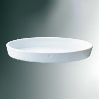 ロイヤル　小判　グラタン皿 NO．200　22cm　ホワイト  1個（ご注文単位1個）【直送品】