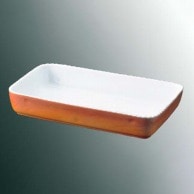 ロイヤル　角　グラタン皿 NO．500　40cm　カラー  1個（ご注文単位1個）【直送品】