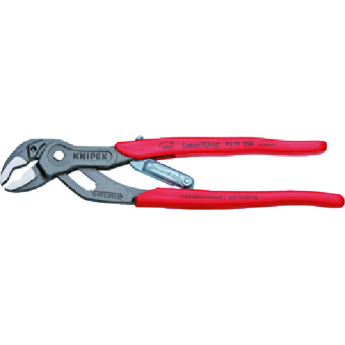 >トラスコ中山 KNIPEX ウォーターポンププライヤー(オートグリップ) 250mm（ご注文単位1個）【直送品】