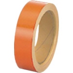 【直送品】トラスコ中山 ユニット 反射テープ 橙 30mm巾×10ｍ ポリエステル樹脂フイルム（ご注文単位1巻）