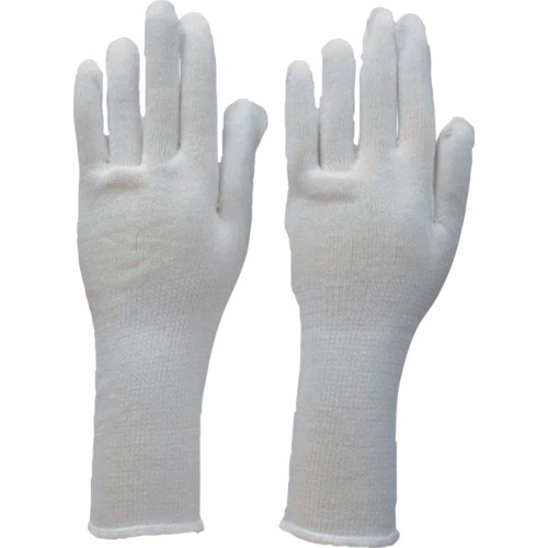 トラスコ中山 ダンロップ 下ばき用綿手袋 Ｆ (2枚入)（ご注文単位1組）【直送品】
