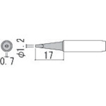 >トラスコ中山 白光 こて先 1.2D型　255-4771（ご注文単位1本）【直送品】