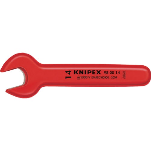 >トラスコ中山 KNIPEX 9800-27 絶縁スパナ 1000V（ご注文単位1個）【直送品】