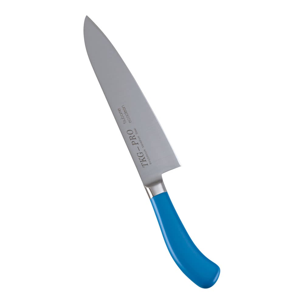 エコクリーン　ＴＫＧ　ＰＲＯ　カラー牛刀 （両刃）２１ｃｍ　ブルー 1箱（ご注文単位1箱）【直送品】