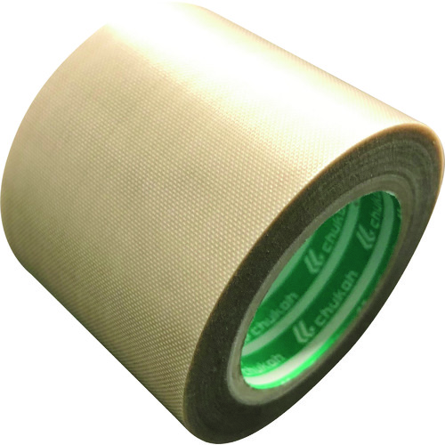 トラスコ中山 チューコーフロー 性能向上フッ素樹脂ガラスクロス粘着テープ ＡＧＦ-101 0.16ｔ×25ｗ×10ｍ（ご注文単位1巻）【直送品】