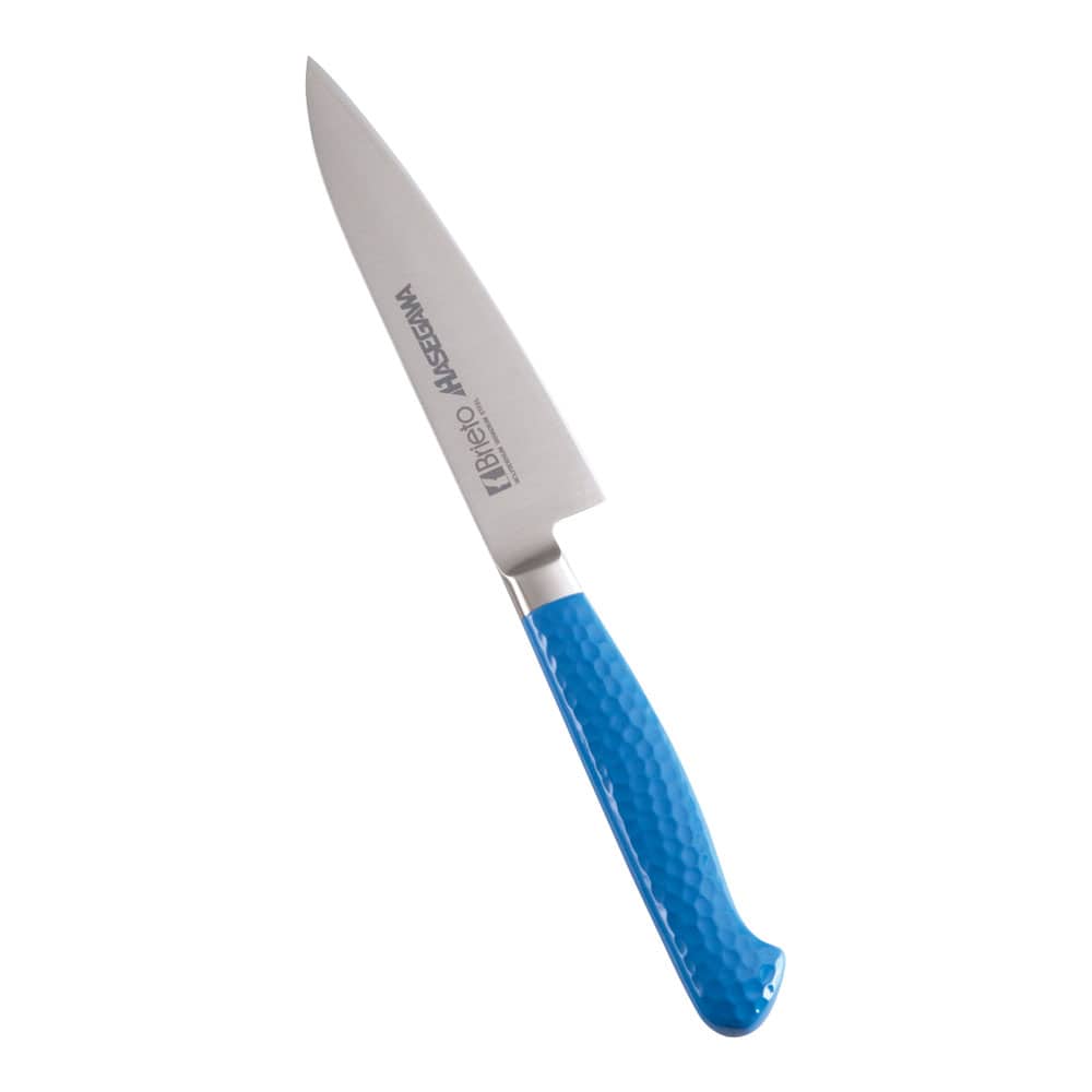 抗菌カラー庖丁　ペティーナイフ　１２cm ＭＰＫ－１２０　ブルー 1箱（ご注文単位1箱）【直送品】