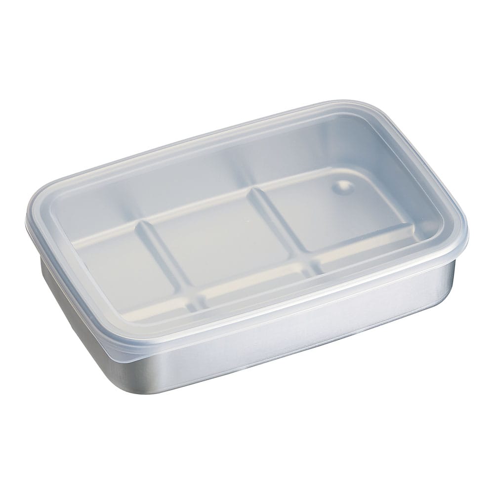 【直送品】アルミ急速冷凍保存容器 Ｌ　ナチュラル 1袋（ご注文単位1袋）