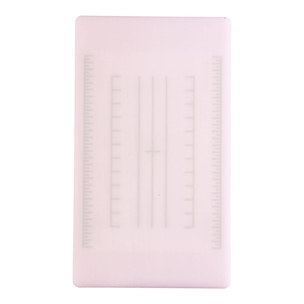 調理用積層式目盛り入りまな板　長方形 Ｌ　ピンク 1袋（ご注文単位1袋）【直送品】
