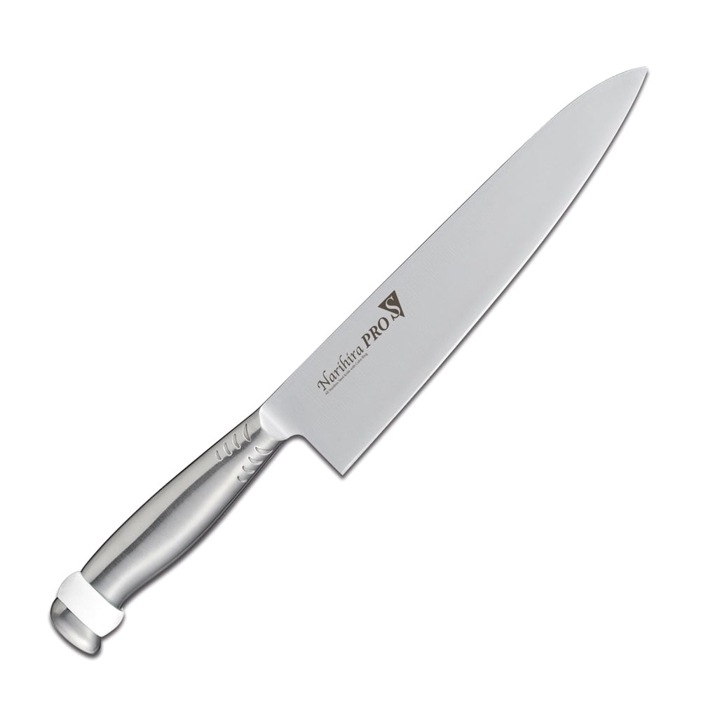 【直送品】ナリヒラプロＳ　牛刀 ＦＣ－３００４　２１cmホワイト 1個（ご注文単位1個）
