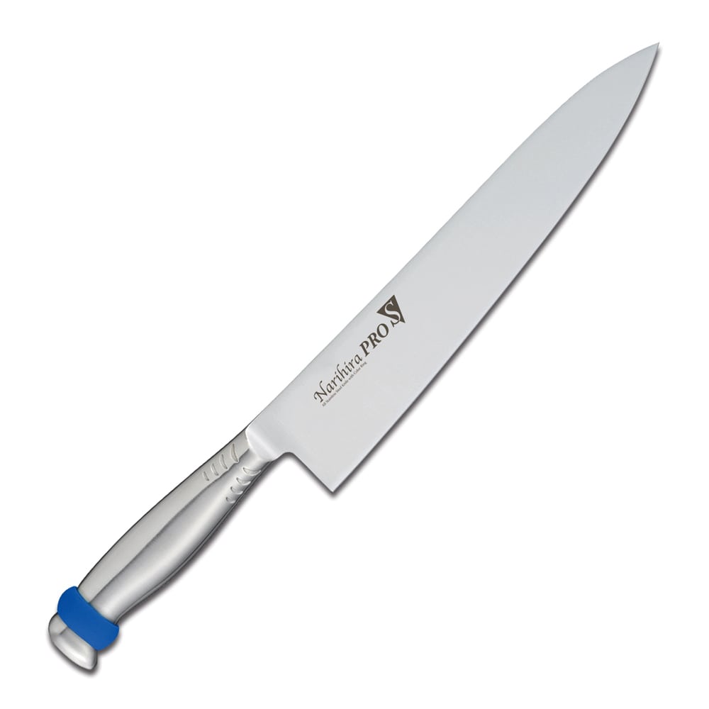 >【直送品】ナリヒラプロＳ　牛刀 ＦＣ－３０６６　２７cm　ブルー 1個（ご注文単位1個）