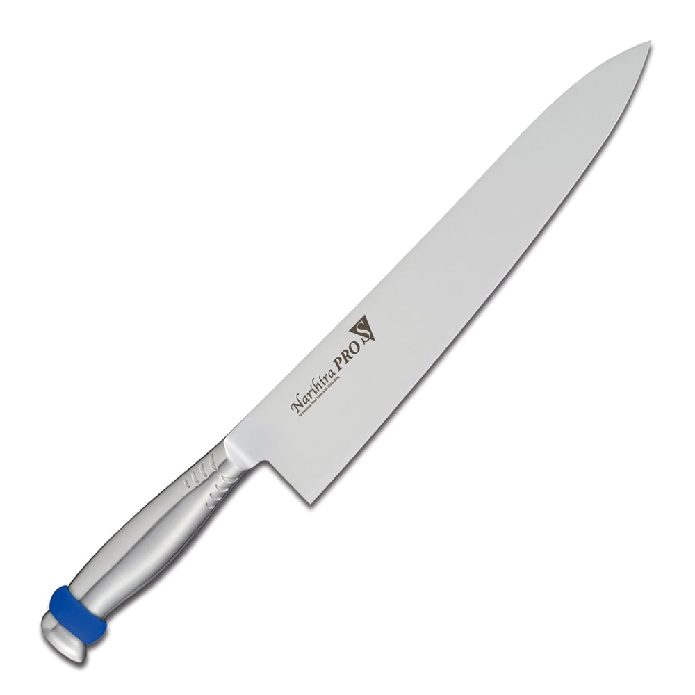 >【直送品】ナリヒラプロＳ　牛刀 ＦＣ－３０６７　３０cm　ブルー 1個（ご注文単位1個）