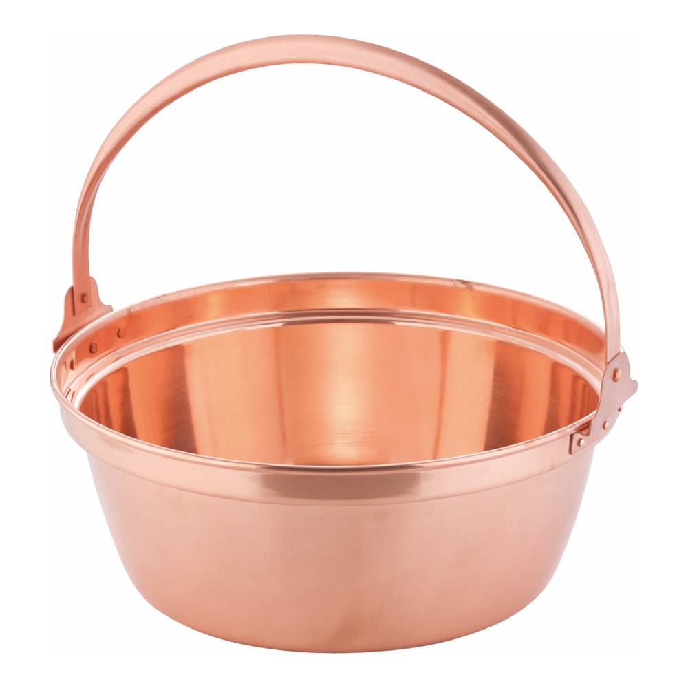 銅　山菜鍋（内側錫引きなし） ３６ｃｍ 1袋（ご注文単位1袋）【直送品】
