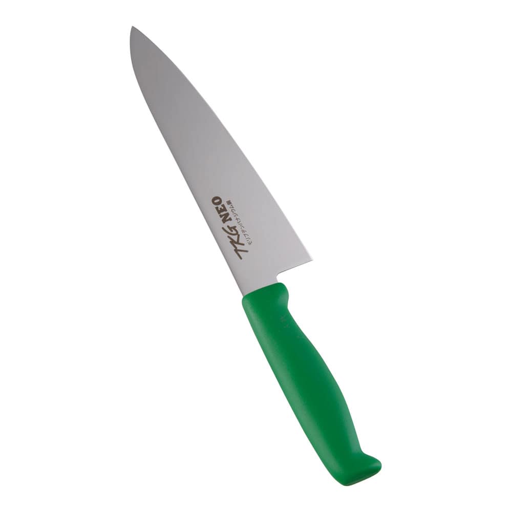 ＴＫＧ－ＮＥＯ（ネオ）カラー　牛刀 １８cm　グリーン 1箱（ご注文単位1箱）【直送品】