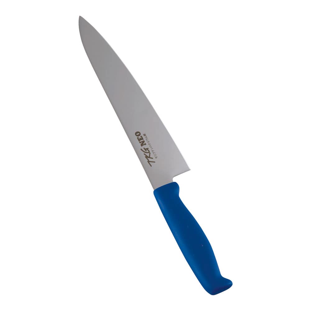 ＴＫＧ－ＮＥＯ（ネオ）カラー　牛刀 ２１cm　ブルー 1箱（ご注文単位1箱）【直送品】