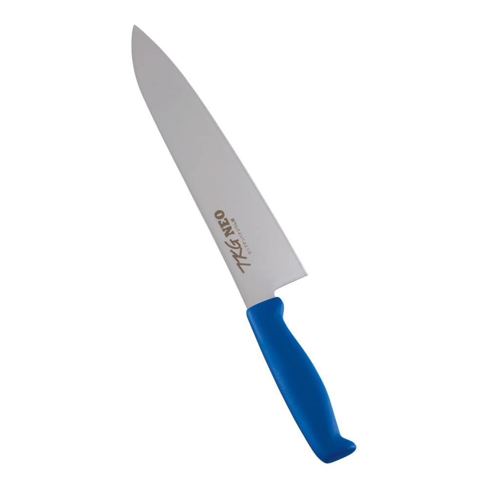 ＴＫＧ－ＮＥＯ（ネオ）カラー　牛刀 ２４cm　ブルー 1箱（ご注文単位1箱）【直送品】