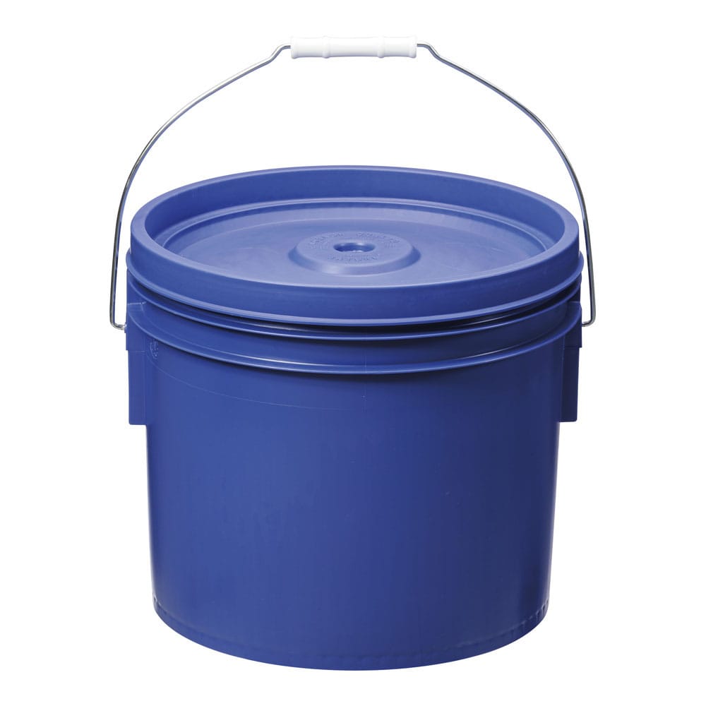 【直送品】トスロン丸型（密閉容器） １２Ｌ　ブルー 1個（ご注文単位1個）