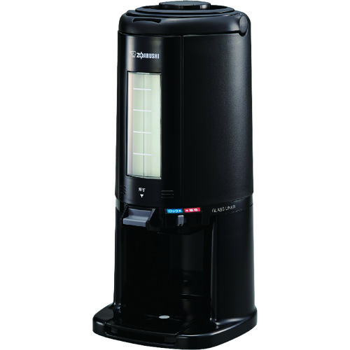 トラスコ中山 ZOJIRUSHI 真空ドリンクディスペンサー ガラス落下式ポット業務用 2.5L 121-7957  (ご注文単位1台) 【直送品】