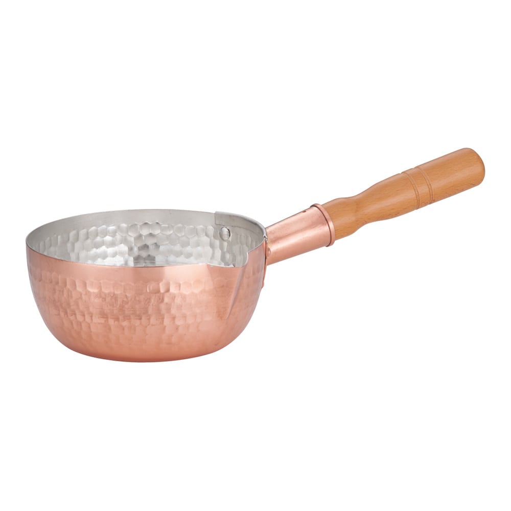 >【直送品】銅製雪平鍋 １５ｃｍ 1個（ご注文単位1個）