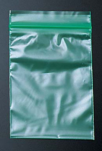 【直送品】ユニパック　カラー半透明 Ｃ－４緑（２００枚入） 1袋（ご注文単位1袋）
