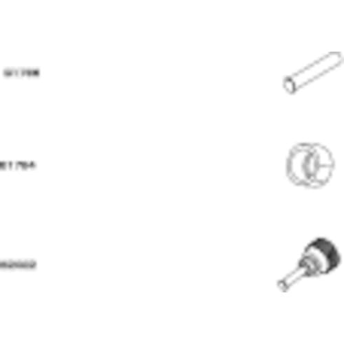 >トラスコ中山 白光 はんだこて用交換パーツ ドリル ノズル0.8mm 10本入（ご注文単位1パック）【直送品】