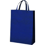 【直送品】トラスコ中山 ＪＴＸ 871059不織布手提げバッグ中10枚ブルー Ｂ451Ｊ-ＢＬ（ご注文単位1パック）