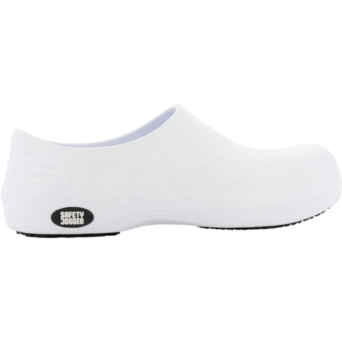 >トラスコ中山 SAFETY J SAFETY J 軽量サンダル BESTCLOG ホワイト 25.5 286-8906  (ご注文単位1足) 【直送品】