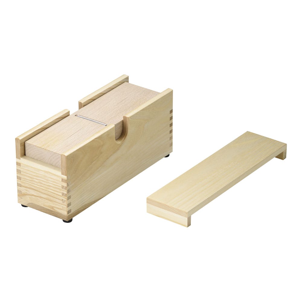 木製業務用かつ箱（タモ材） 小 1箱（ご注文単位1箱）【直送品】