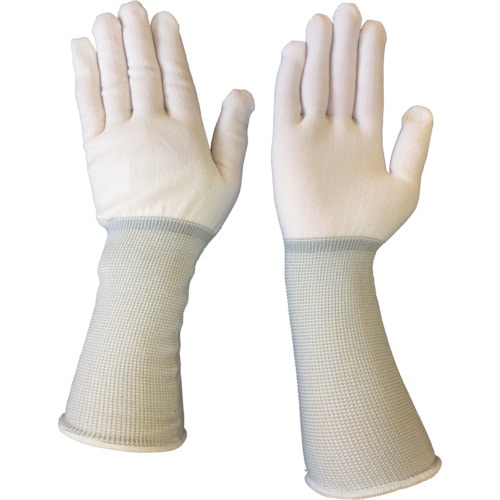 トラスコ中山 ブラストン フィット手袋スーパーロング Ｌサイズ (10双入)（ご注文単位1袋）【直送品】