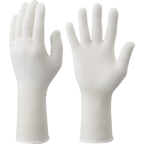 トラスコ中山 ショーワ 手肌をいたわる手袋 ホワイト フリーサイズ（ご注文単位1組）【直送品】