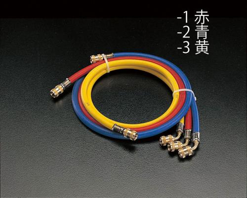 エスコ EA104TG-1 100cm/Ｒ32/Ｒ410Ａチャージングホース(赤) 1個（ご注文単位1個）【直送品】
