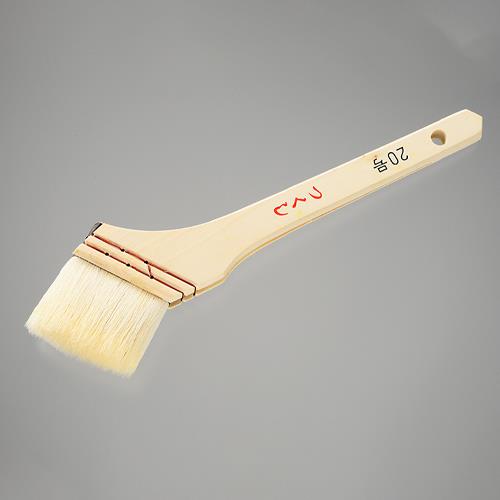 【直送品】エスコ EA109LE-3 55mm合成樹脂塗料用薄口刷毛(山羊毛/筋違) 1個（ご注文単位1個）