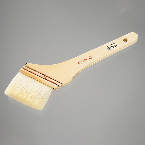 【直送品】エスコ EA109LE-4 70mm合成樹脂塗料用薄口刷毛(山羊毛/筋違) 1個（ご注文単位1個）