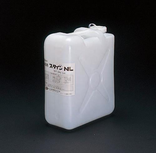 【直送品】エスコ EA119-16 20kg酸性洗剤・中和剤(スタインＮＬ) 1個（ご注文単位1個）