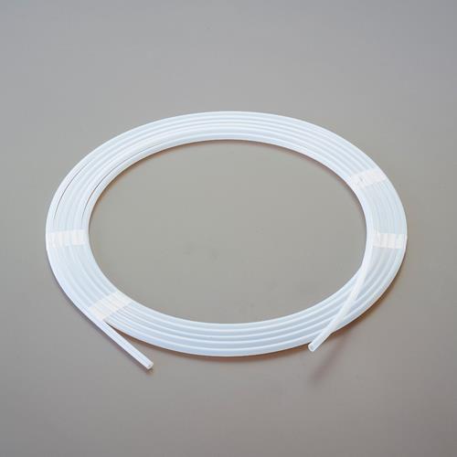 >エスコ EA125FK-1012 10.0/12.0mmx2mフッ素樹脂チューブ(PTFE) 1個（ご注文単位1個）【直送品】