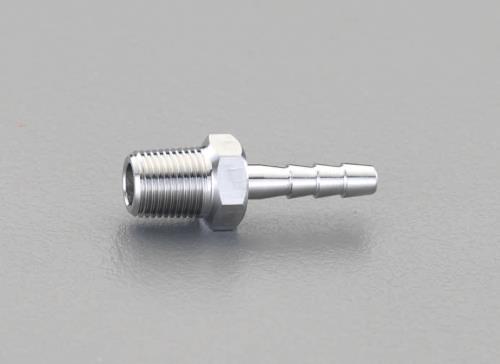 >エスコ EA141A-133 R1/2”x12.7mm雄ねじステム(ステンレス製) 1個（ご注文単位1個）【直送品】