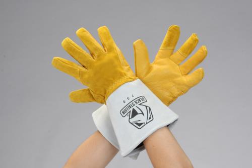 【直送品】エスコ EA353AT-26[Ｍ]手袋(溶接用・牛革) 1個（ご注文単位1個）