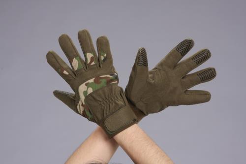 【直送品】エスコ EA353BJ-106[Ｍ]手袋(合成革/カモフラージュ) 1個（ご注文単位1個）