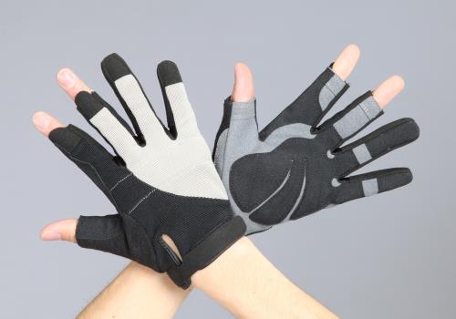 エスコ EA353cm-67[Ｍ]手袋(合成皮革) 1個（ご注文単位1個）【直送品】