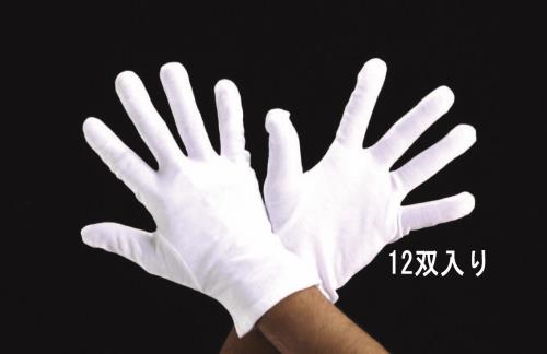 【直送品】エスコ EA354AA-52[Ｍ]手袋(薄手・綿/12双) 1個（ご注文単位1個）