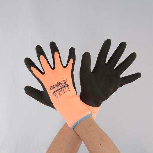 エスコ EA354AB-201[Ｓ/230mm]手袋(天然ゴム張り・撥水・防寒) 1個（ご注文単位1個）【直送品】