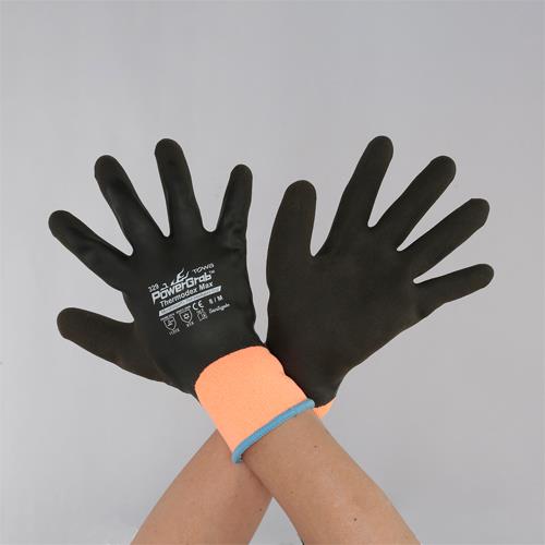 エスコ EA354AB-206[Ｓ/230mm]手袋(天然ゴム張・撥水・防寒/除雪用 1個（ご注文単位1個）【直送品】