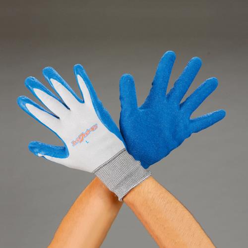 【直送品】エスコ EA354AB-90[Ｓ/215mm]手袋(薄手(天然ゴム張り) 1個（ご注文単位1個）