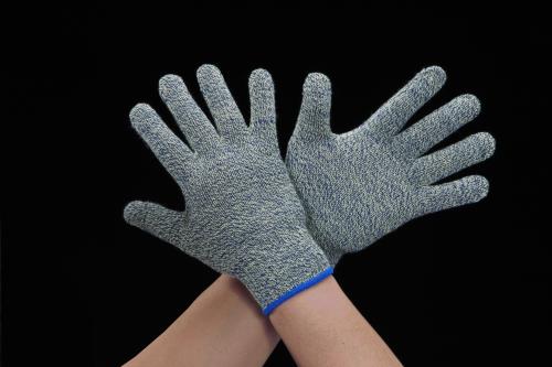 【直送品】エスコ EA354E-46[Ｍ]手袋(耐切創/ケブラー・ステンレス糸) 1個（ご注文単位1個）