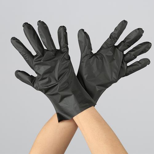 【直送品】エスコ EA354GA-87[Ｍ]手袋(熱可塑性エラストマー/100枚) 1個（ご注文単位1個）