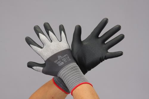 【直送品】エスコ EA354GD-61[Ｍ]手袋(ナイロン・ポリエステル・ニトリルゴムコート) 1個（ご注文単位1個）