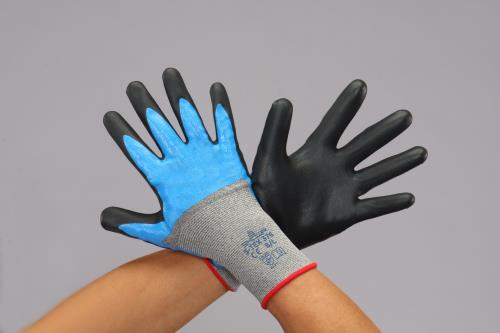 【直送品】エスコ EA354GJ-63[ＬＬ]手袋(耐切創/ステンレス系・ポリエステル・ニトリルコート 1個（ご注文単位1個）