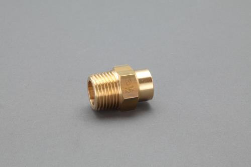 >エスコ EA432RC-2 R1/2”x9.52mmアダプター(雄) 1個（ご注文単位1個）【直送品】