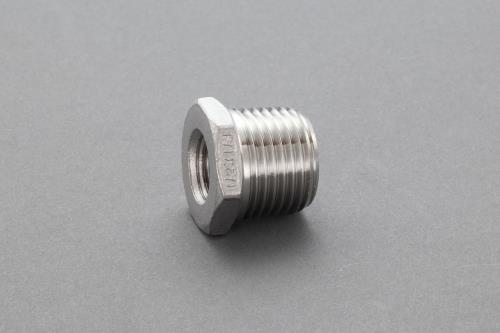 エスコ EA469AM-4AA R1/2”xRc1/4”ブッシング(ステンレス製) 1個（ご注文単位1個）【直送品】